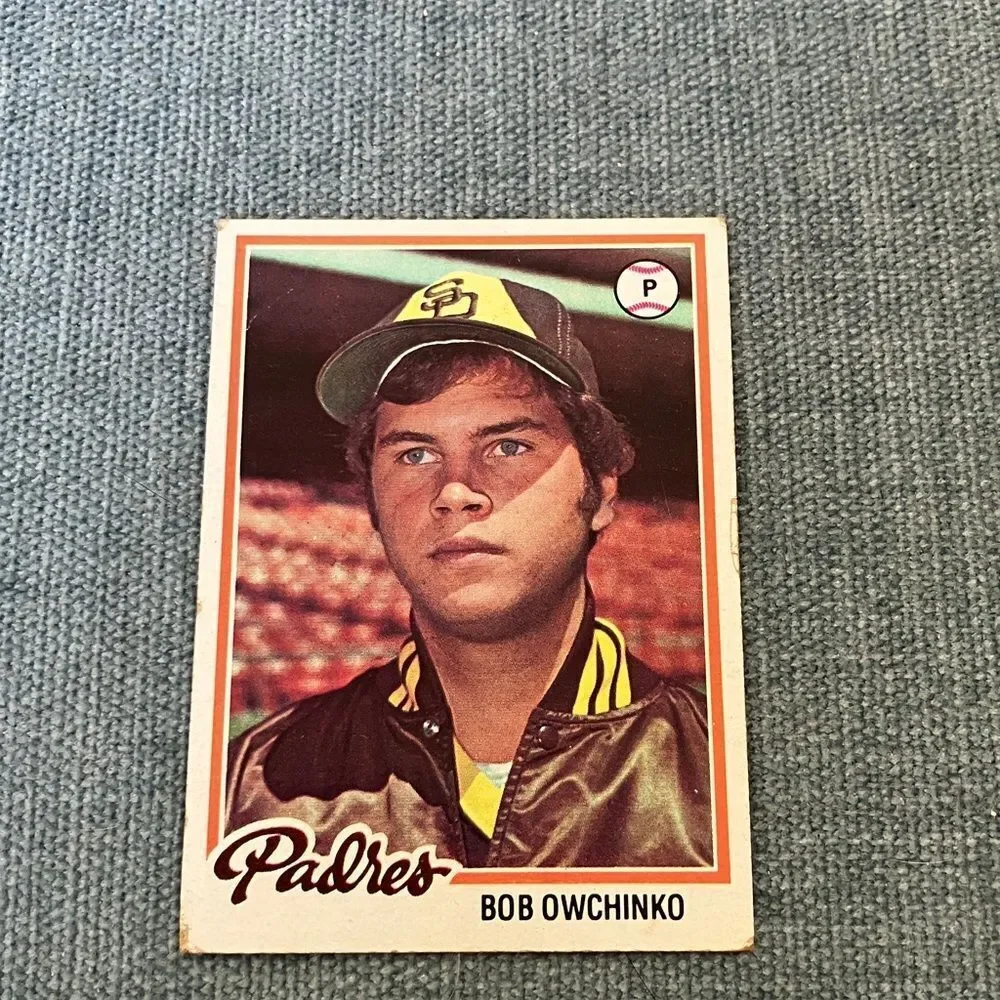1978 Topps San Diego Padres Baseball Card Trading Card